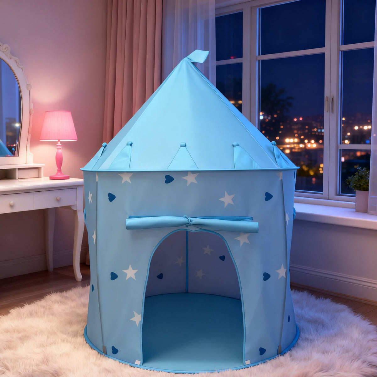 城堡遊戲帳篷 兒童室內小屋 Kids Castle Play Tent