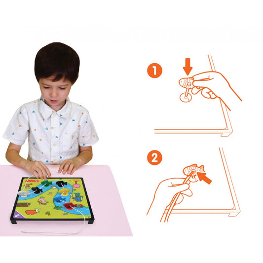 K's Kids 魚魚穿線釘板遊戲 Peg N Lace