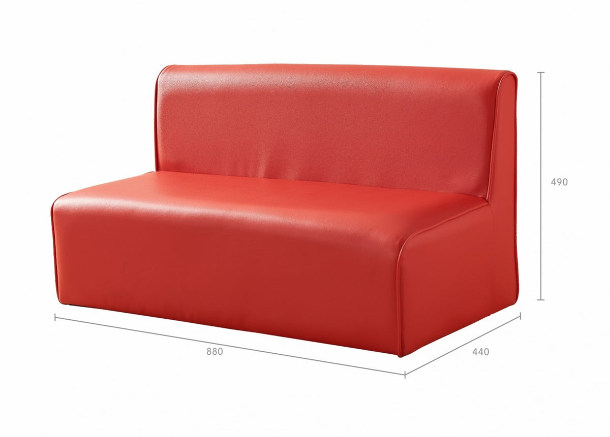 Masterkidz 組合式兒童沙發 (紅色) Modular Kids' Sofa System (Red)