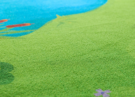 Masterkidz 農場圓形地毯 直徑133cm Farm Round Play Rug