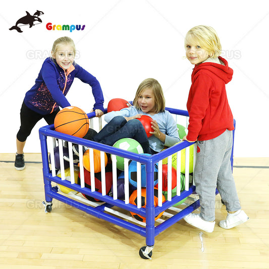 Grampus 小矮人球車(大肚款) Mobile Ball Storage Cart (Large)