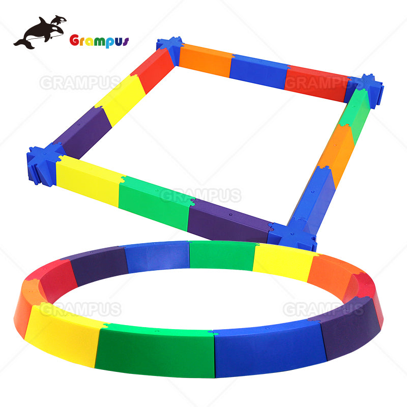 Grampus 方型圓形平衡木 Square & Circle Balance Beam Set (28 pcs)