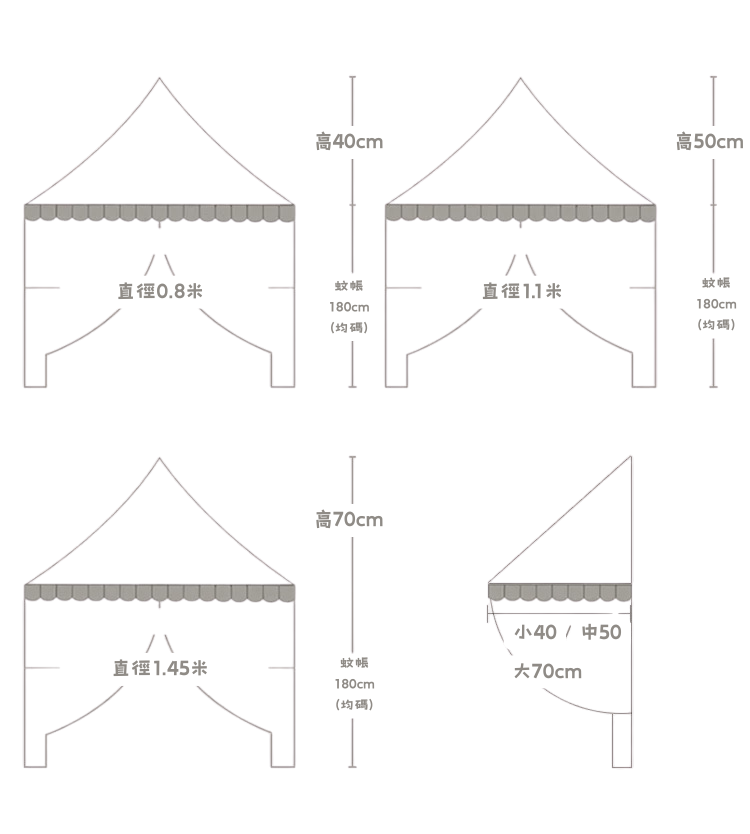 壁掛半圓形兒童帳篷 Wall-Mounted Semi-Circular Children's Tent