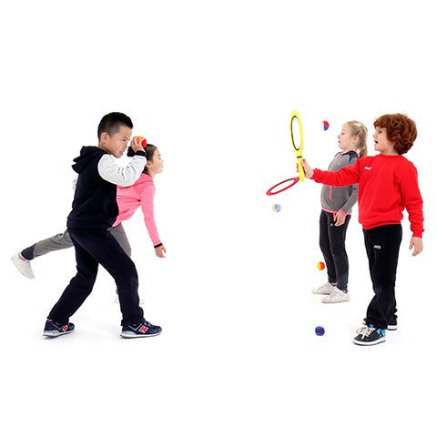 Grampus 六色網兜拍接球套裝 Colour Scoop Net & Ball Set of 6