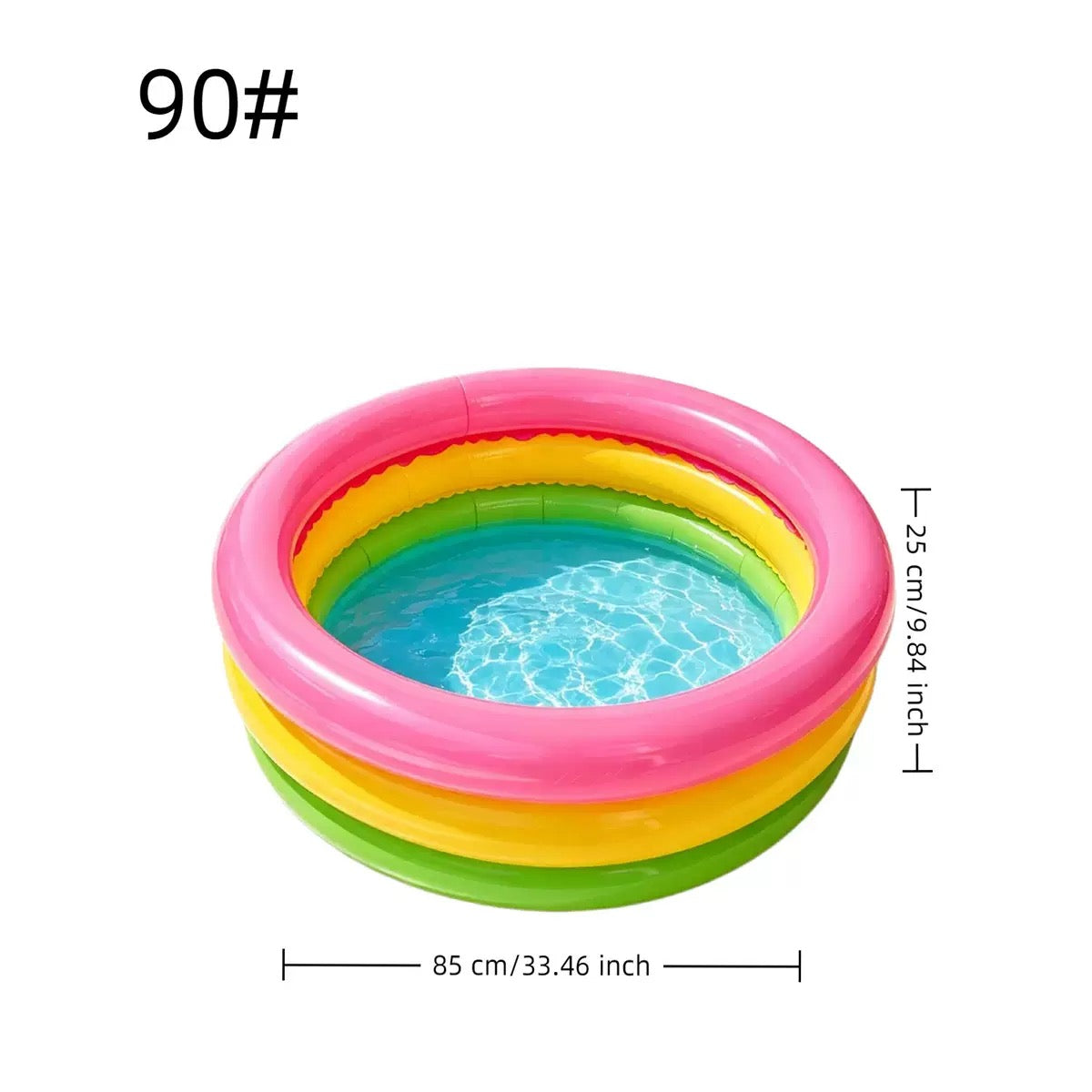 三環兒童充氣水池 3-Ring Inflatable Kids Pool