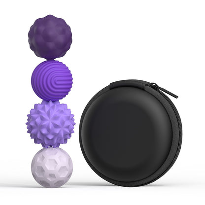 矽膠磁力感官解壓球套裝 Silicone Magnetic Sensory Fidget Balls Set