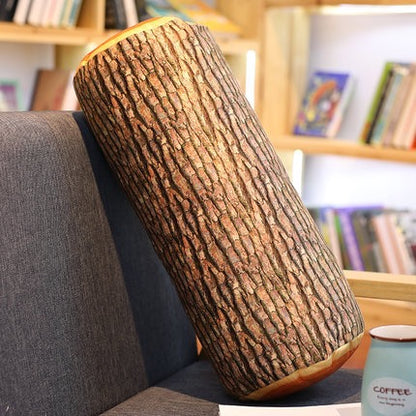 仿真樹樁木頭擁抱枕 Simulated Tree Stump Hugging Pillow