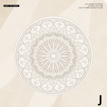 日系大地色地毯 Zen Earth Tone Floor Mat