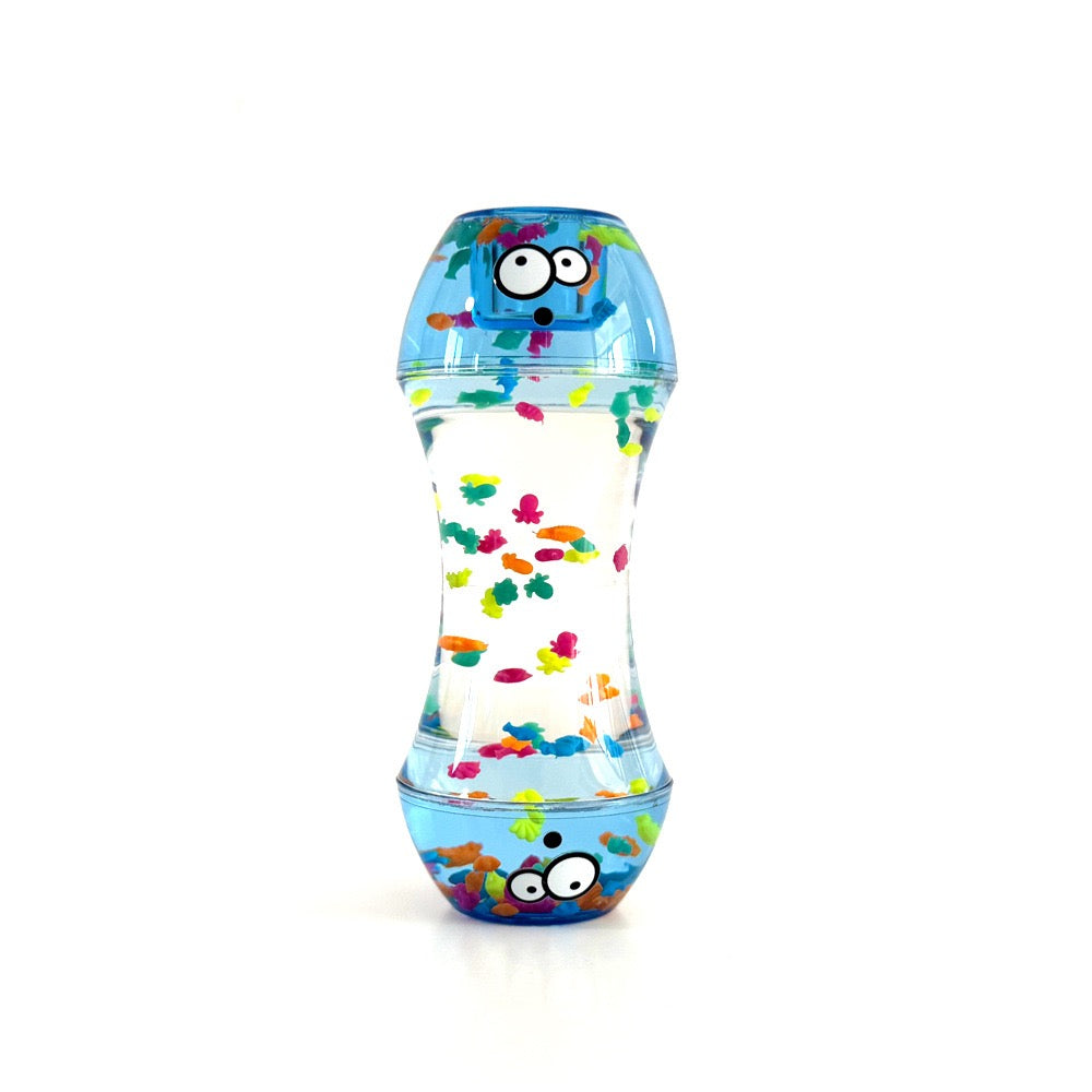 創意彩色表情葫蘆油滴感官油漏 Creative Emoji Gourd Liquid Motion Bubbler