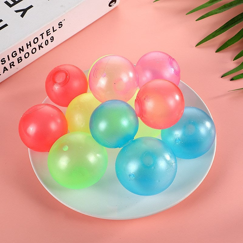 夜光黏黏減壓球套裝 Glow Sticky Wall Ball Set