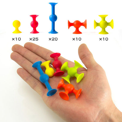FatBrain 迷你啵啵家族 Mini Suction Cup Set