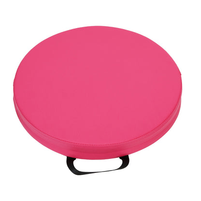 皮革圓形提手坐墊 Premium Leather Round Floor Cushion