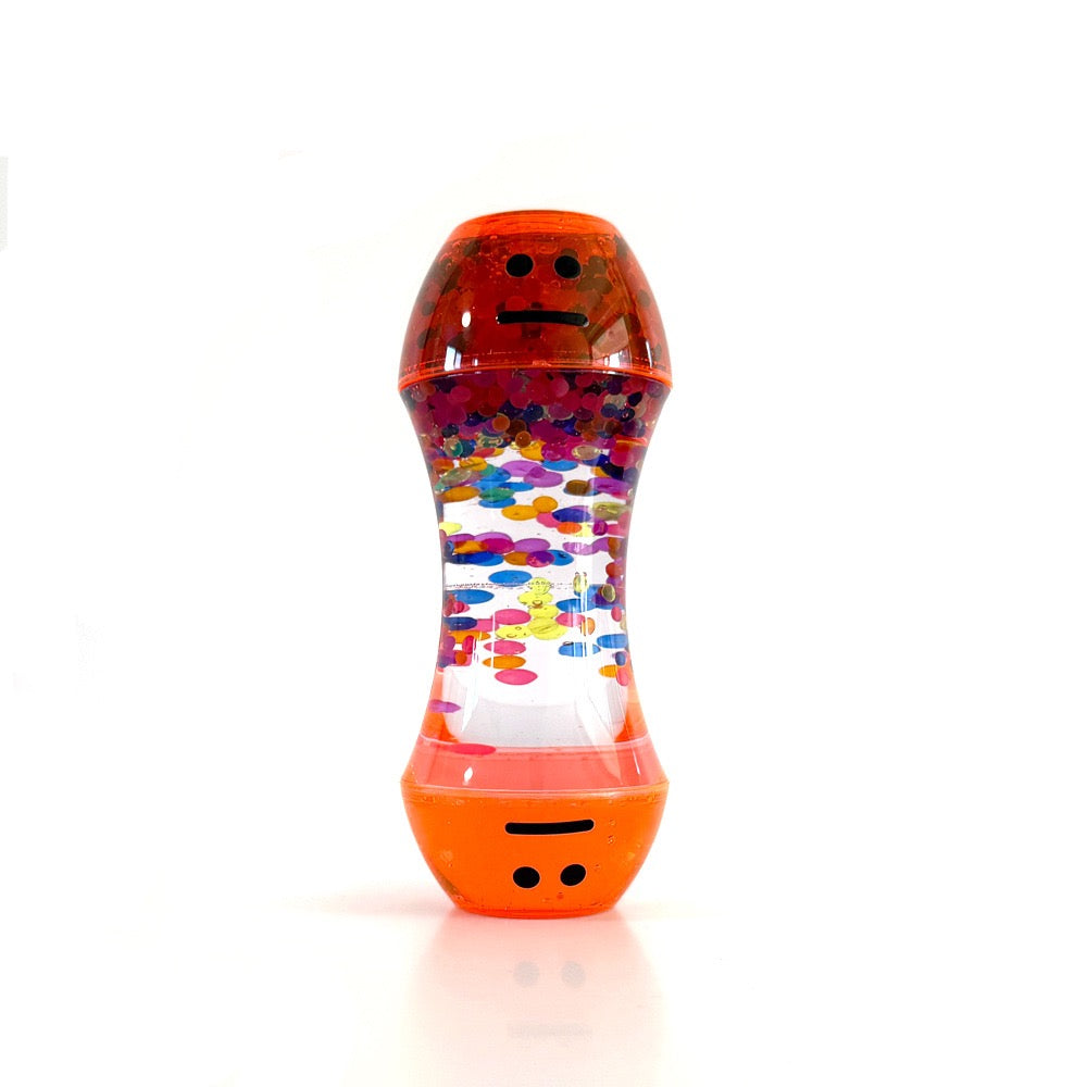 創意彩色表情葫蘆油滴感官油漏 Creative Emoji Gourd Liquid Motion Bubbler