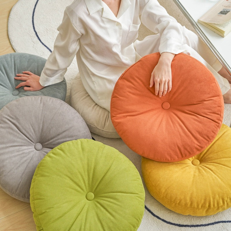 日式雪尼爾彩色加厚蒲團 Japanese Chenille Thickened Floor Pouf