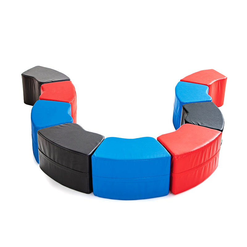 Grampus 弧形平衡凳 Curved Soft Balance Benches (Set of 9)