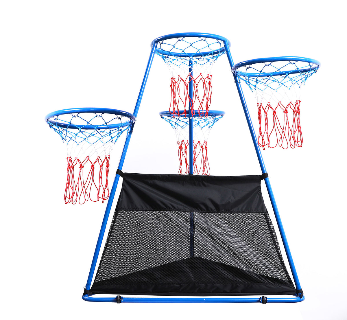 Grampus 樹狀籃球架（4個籃框）Tree-Style Multi-Height Basketball Stand