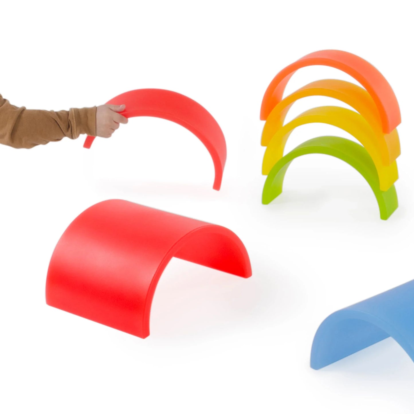 Guidecraft 探索彩虹拱門隧道組 Discovery Rainbow Arches and Tunnels