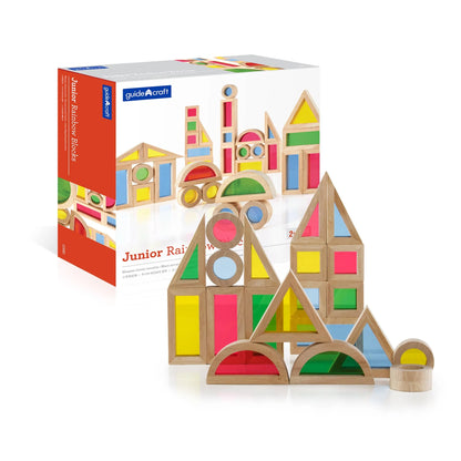 Guidecraft Jr. 彩虹積木 Jr. Rainbow Blocks