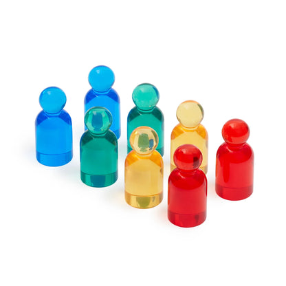 Guidecraft 光影色彩人偶組 Light and Color People Set