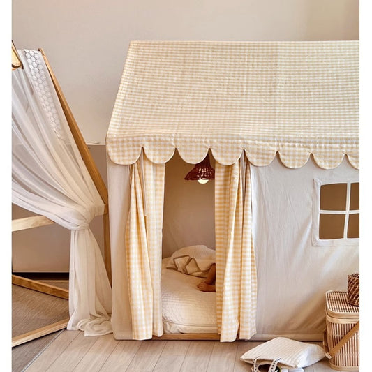 北歐風格小房子室內遊戲帳篷豪華套裝 Nordic Style Playhouse Indoor Tent Deluxe Set