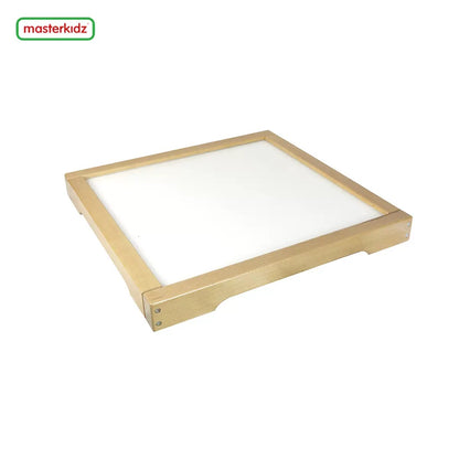Masterkidz 實木白光 LED 燈箱 Square LED Light Box - Pure White