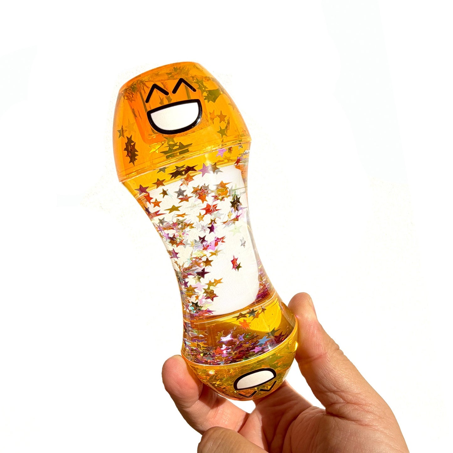 創意彩色表情葫蘆油滴感官油漏 Creative Emoji Gourd Liquid Motion Bubbler