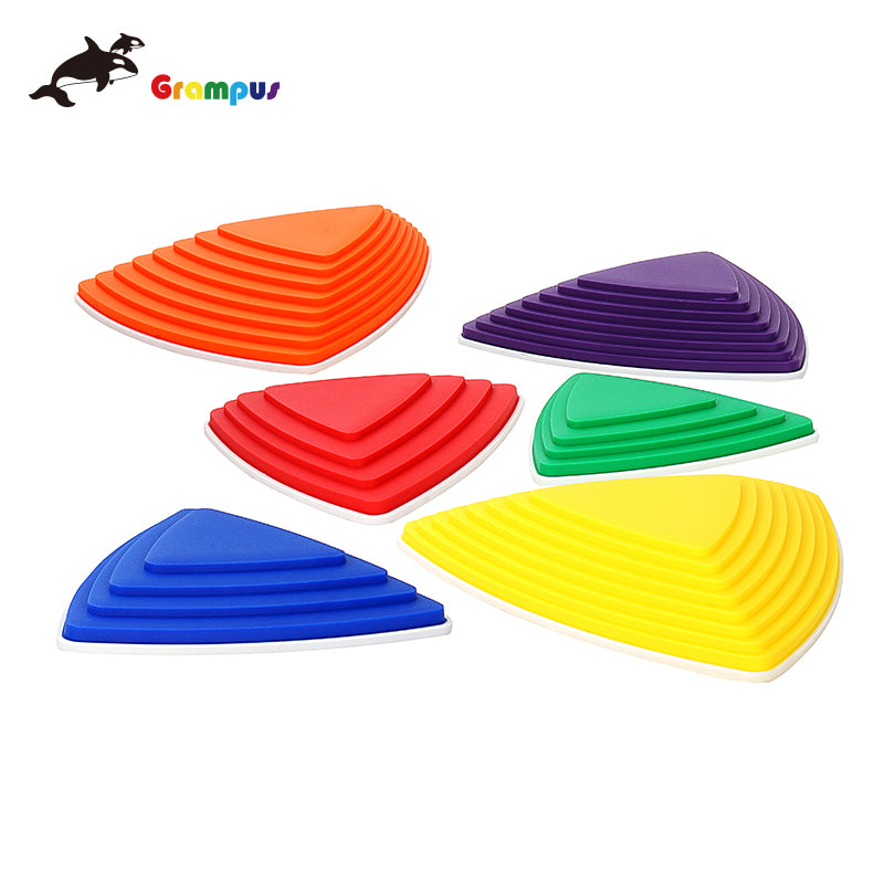 Grampus 過河石感統平衡踏石 Stepping Stones Balance Set (6 pcs)