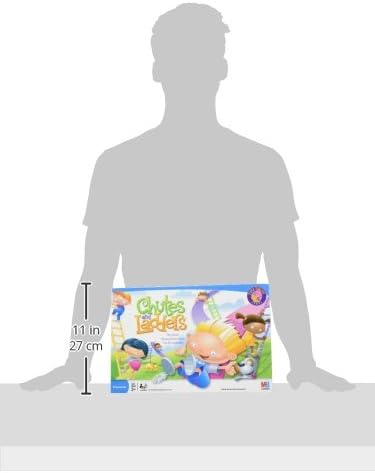 Chutes and Ladders 兒童版 Hasbro Gaming Chutes and Ladders Board Game