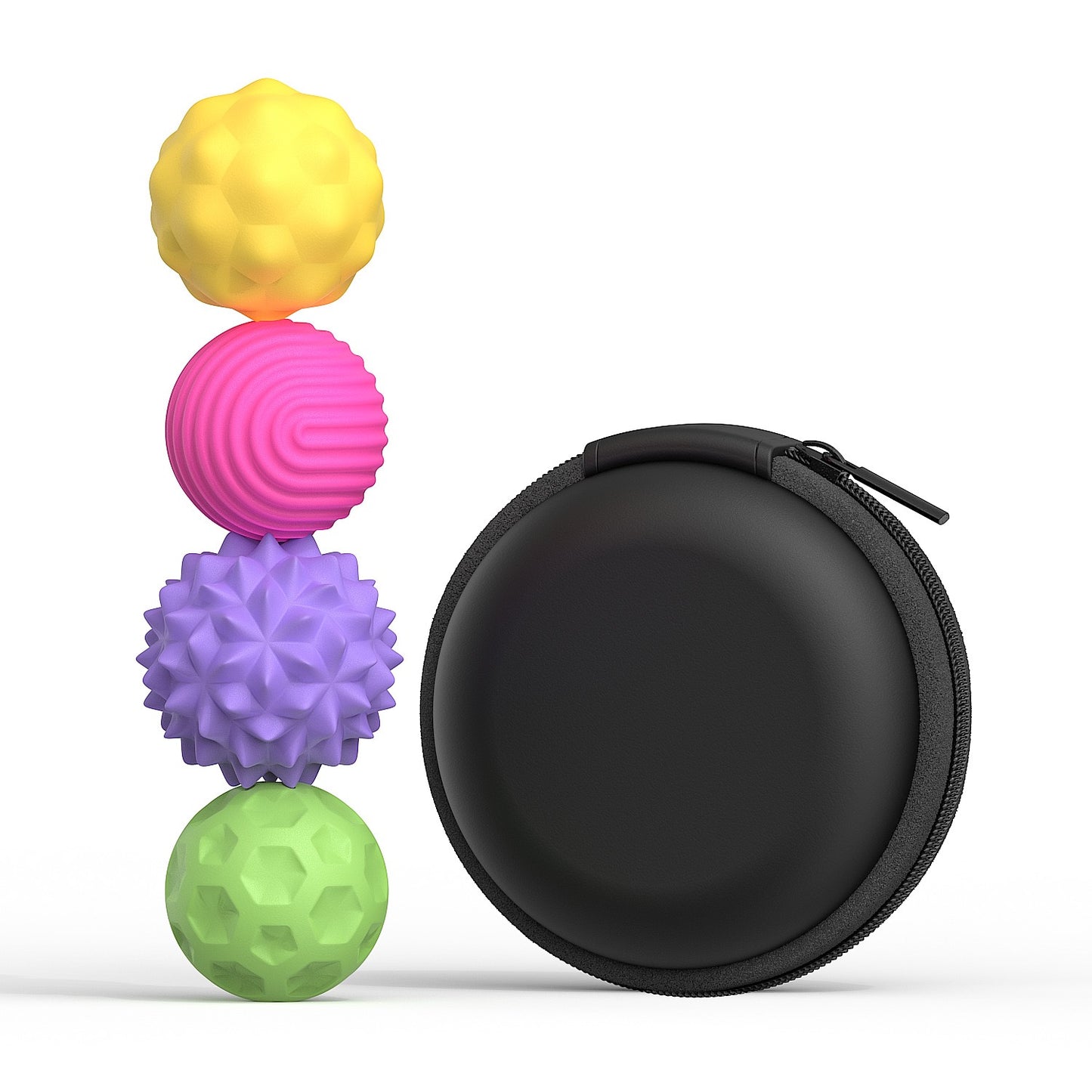 矽膠磁力感官解壓球套裝 Silicone Magnetic Sensory Fidget Balls Set