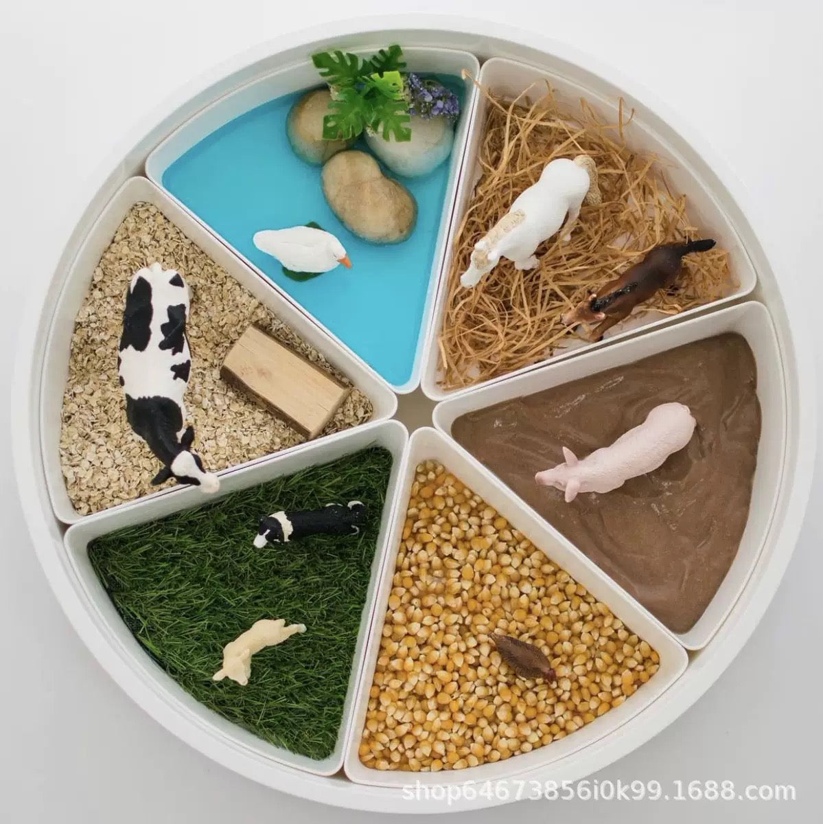 瑞吉歐多功能兒童感官盆 Reggio Open-Ended Kids Sensory Bin Tray
