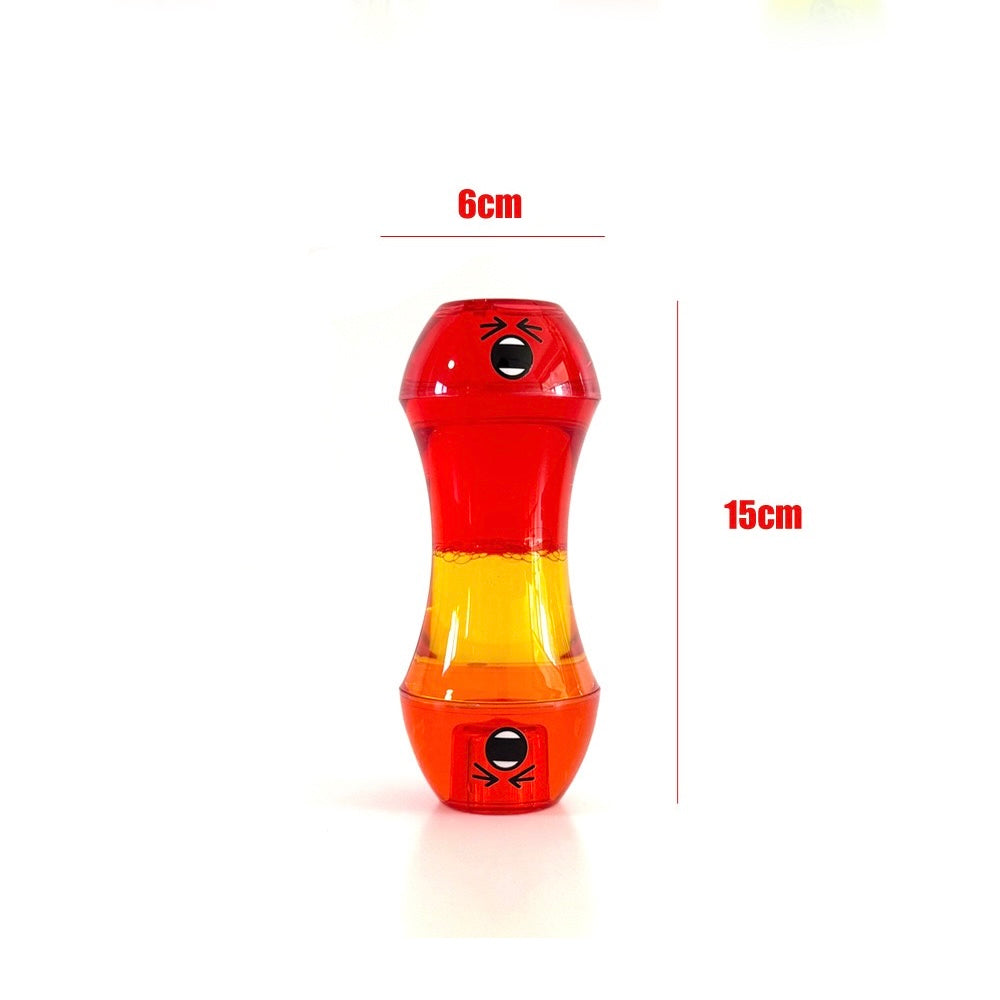 創意彩色表情葫蘆油滴感官油漏 Creative Emoji Gourd Liquid Motion Bubbler