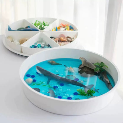 瑞吉歐多功能兒童感官盆 Reggio Open-Ended Kids Sensory Bin Tray