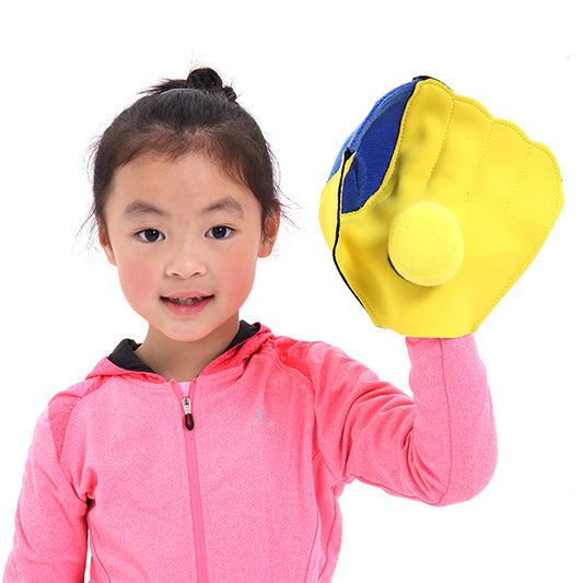 Grampus 6色投球手套 18×18cm Velcro Catch Mitts & Balls (6 Pairs)