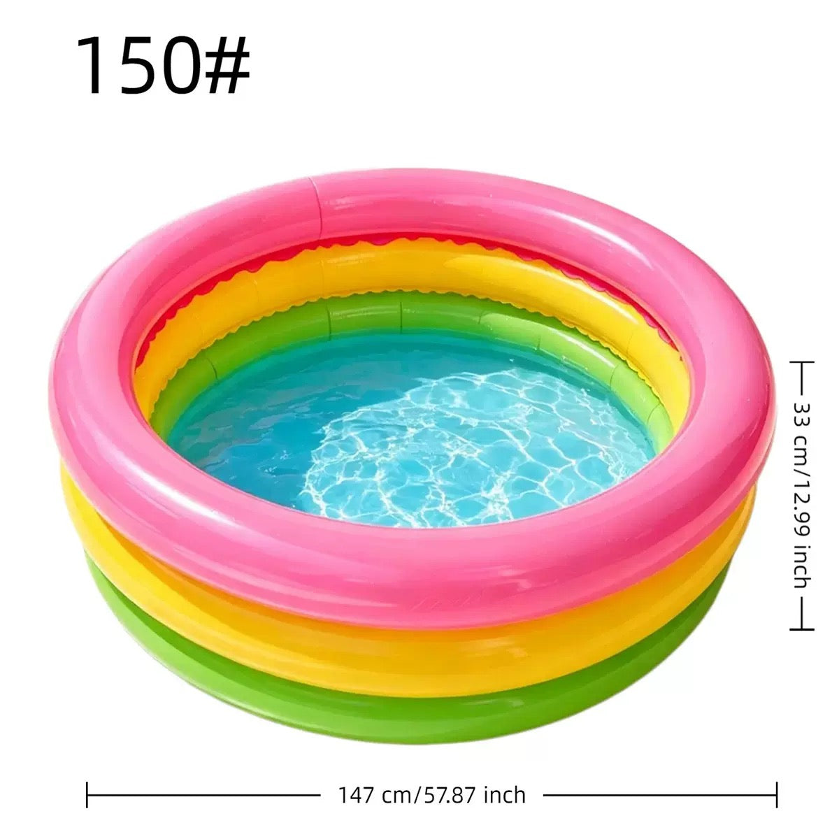 三環兒童充氣水池 3-Ring Inflatable Kids Pool