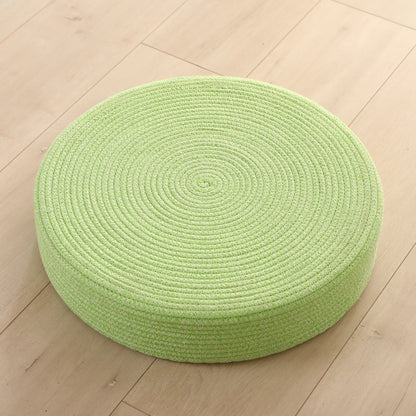 北歐棉繩編織圓形蒲團 Nordic Cotton Rope Woven Floor Pouf