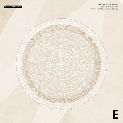 日系大地色地毯 Zen Earth Tone Floor Mat