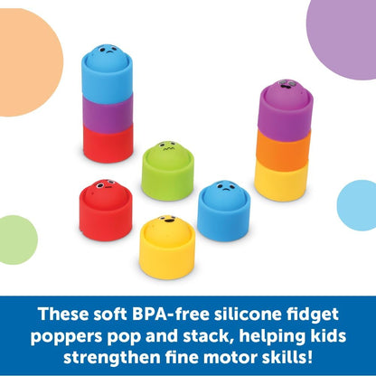 Learning Resources 彩虹情緒按壓球教室組 Rainbow Emotion Fidget Poppers