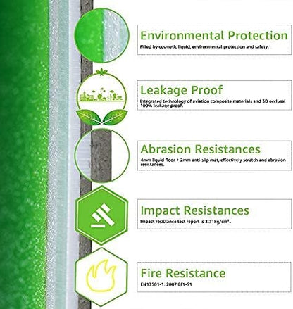 圓形液體感統地墊 九片裝 30cm / 40cm / 50cm Round Liquid Sensory Mat 9-Pack