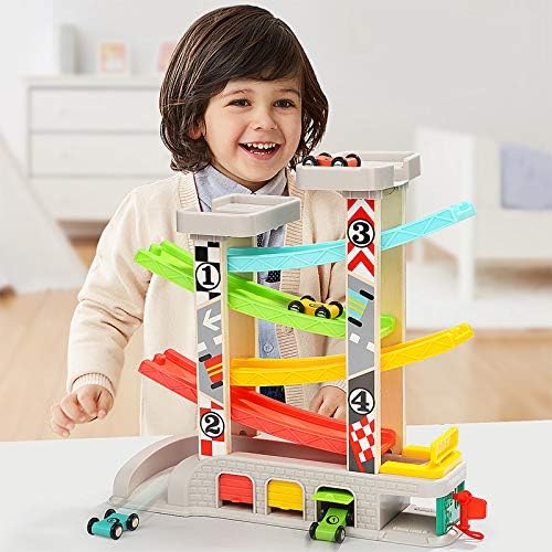 彩虹賽道玩具 TOP BRIGHT Wooden Car Ramp