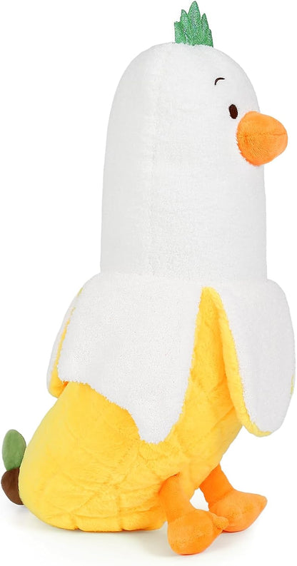 PEACH CAT 香蕉鴨絨毛擢擁抱枕 Banana Duck Hugging Pillow