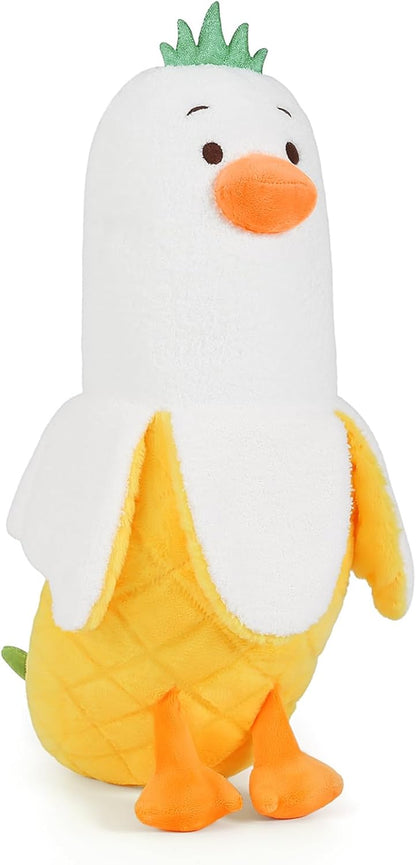 PEACH CAT 香蕉鴨絨毛擢擁抱枕 Banana Duck Hugging Pillow