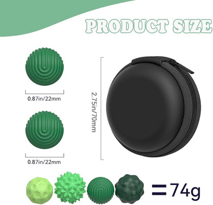 矽膠磁力感官解壓球套裝 Silicone Magnetic Sensory Fidget Balls Set