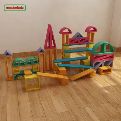 Masterkidz 戶外大型彩色空心積木套裝 Outdoor Colour Hollow Block Set
