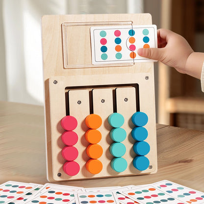 木質顏色記憶拼圖 Wooden Color Memory Puzzle