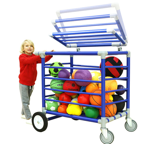 Grampus 阻尼蓋收納車 Ball Storage Cart with Soft-Close Lid
