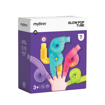 mideer 兒童DIY拼接伸縮軟管 DIY Stretch Tube Toy