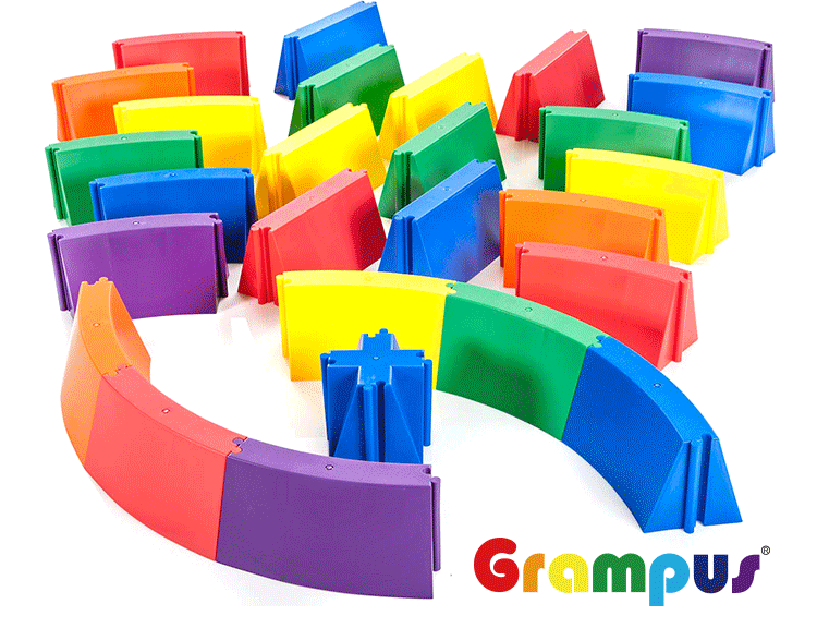 Grampus 8 字平衡木 Figure-8 Balance Beam Set (27 pcs)
