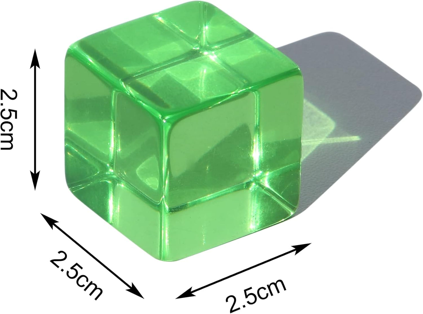 彩虹亞克力寶石積木 Rainbow Acrylic Gem Cubes Blocks