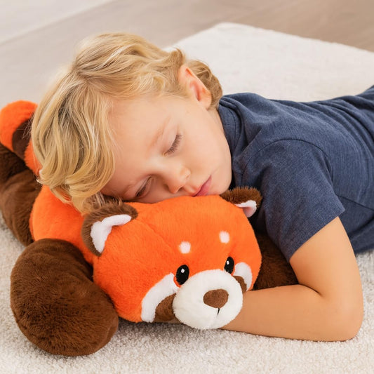 重量感安撫紅熊貓絨毛玩偶 Weighted Red Panda Plush