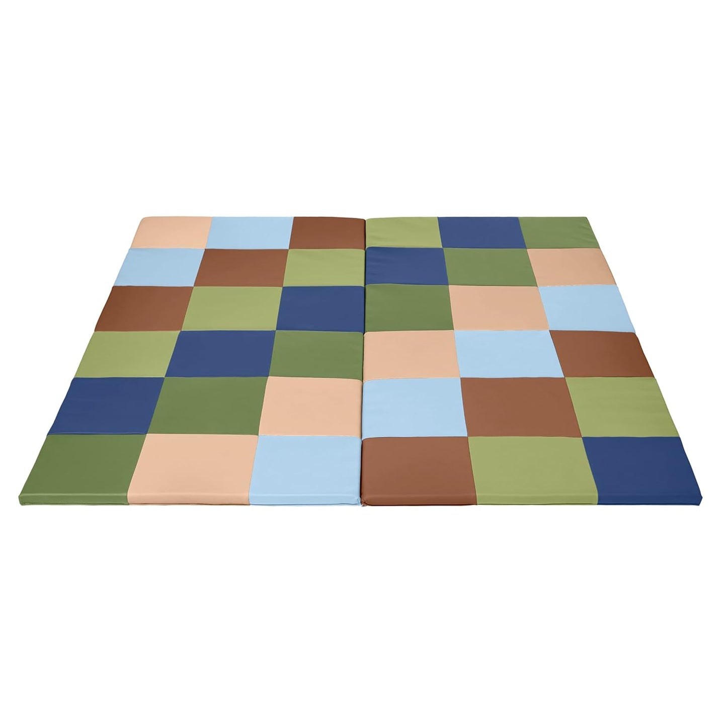ECR4Kids SoftZone 拼布活動地墊（可折疊式） SoftZone Patchwork Activity Mat